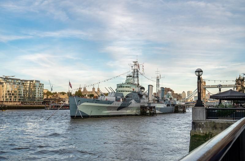 Thames River in London