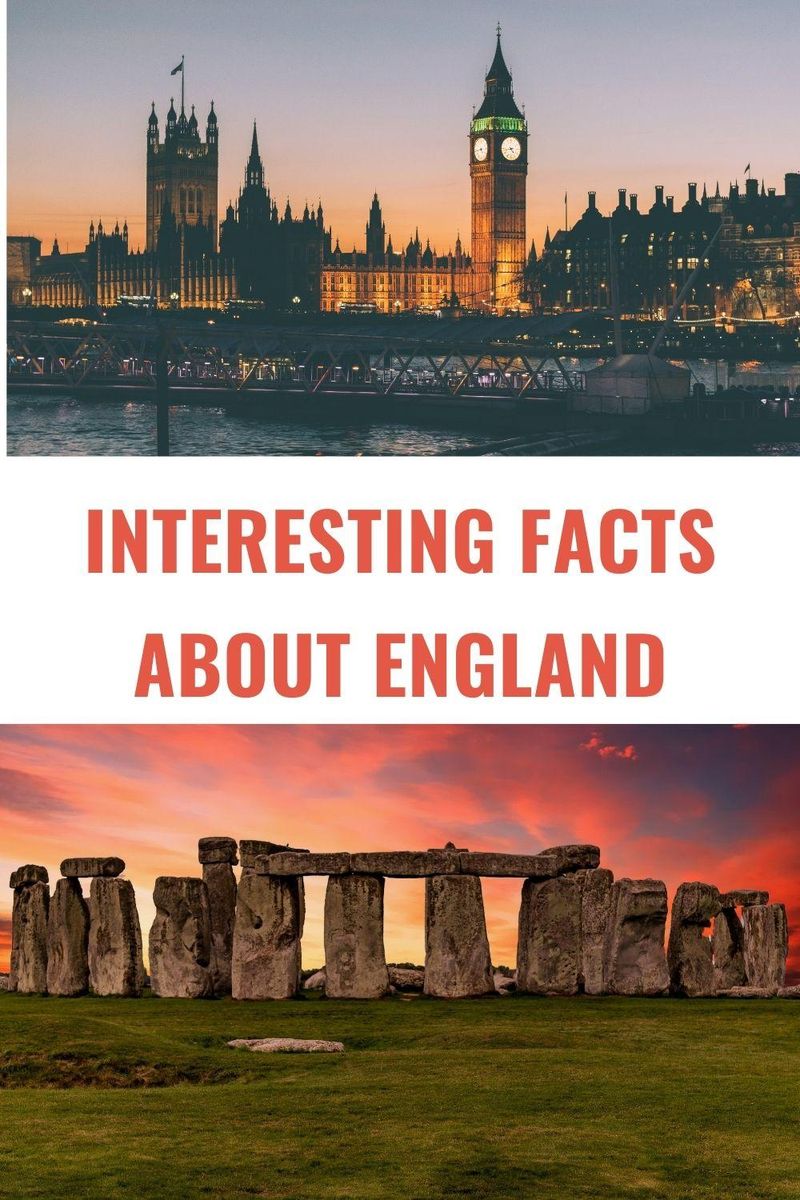 Interesting facts about England