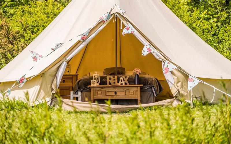 Beavers Retreat Glamping Site Tent