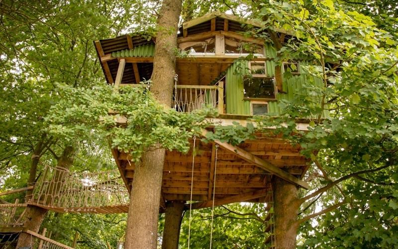 Copse Camp Treehouse in Wales