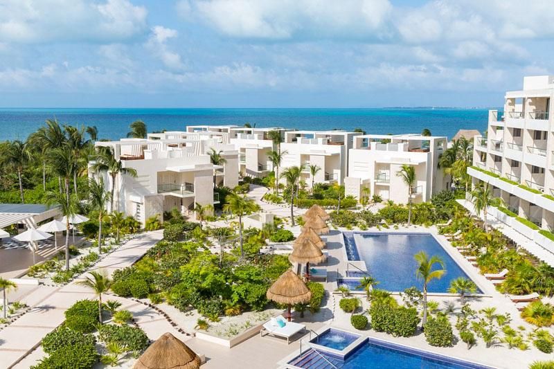 Balcony view of Playa Mujeres, a Couples-Only All-Inclusive Resort in Cancun