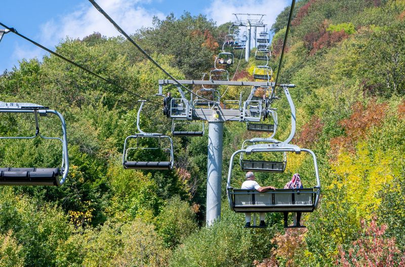 The cable car in Tsaghkadzor, Armenia